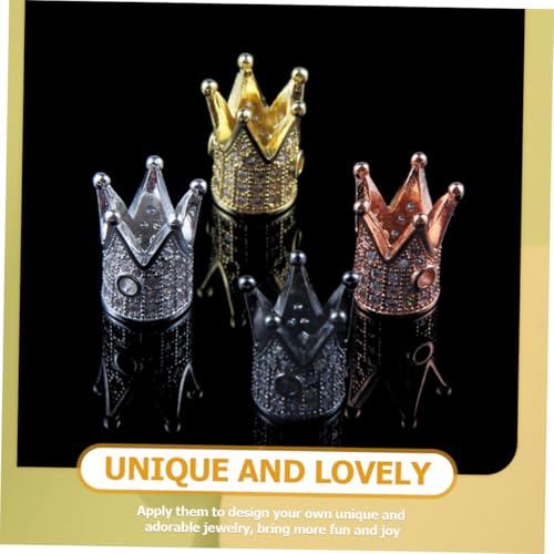 UTHCLO 12 Stück Teiliges Kronen strass perlen aus Legiertem Funkelnde Spacer beads für DIY Schmuckherstellung Geeignet für Armbänder Halsketten Ohrringe und Schlüsselanhänger UTHCLO 12 Stück Teiliges Kronen strass perlen aus Legiertem Funkelnde Spacer beads für DIY Schmuckherstellung Geeignet für Armbänder Halsketten Ohrringe und Schlüsselanhänger von UTHCLO