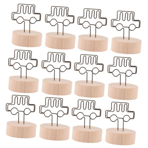 UTHCLO 12 Stück Teiliges Memo Clip Metallständer Multifunktional als Kartenhalter Fotoschlaufe und Tischdeko für Büro Party Zuhause und Cafés Kreative Geschenkidee UTHCLO 12 Stück Teiliges Memo Clip Metallständer Multifunktional als Kartenhalter Fotoschlaufe und Tischdeko für Büro Party Zuhause und Cafés Kreative Geschenkidee von UTHCLO