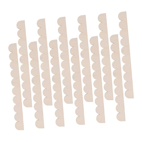 UTHCLO 12 Stück Teiliges Unlackierte Holzleisten mit Kunstvoll Gewelltem Rand Dekorative Rahmenleisten für DIY Wand und Türdekoration Robuste Holzleisten für Wohnzimmer Schlafzimmer UTHCLO 12 Stück Teiliges Unlackierte Holzleisten mit Kunstvoll Gewelltem Rand Dekorative Rahmenleisten für DIY Wand und Türdekoration Robuste Holzleisten für Wohnzimmer Schlafzimmer von UTHCLO