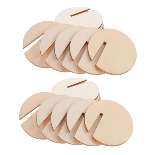 UTHCLO 120 Stück Teiliges Rustikale Runde Holz drink tags zum Personalisieren Blanke Namensschilder aus Holz für Hochzeiten Partys Hotels Bars und Outdoor Feiern von UTHCLO