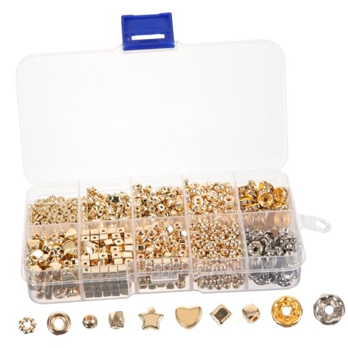 UTHCLO 1240 Stück Teiliges DIY Spacer Perlen Aufbewahrungsbox Resin Schmuckperlen für Armbänder Halsketten Basteln Vielseitig für Damen und Mädchen Einfach zu Fädeln UTHCLO 1240 Stück Teiliges DIY Spacer Perlen Aufbewahrungsbox Resin Schmuckperlen für Armbänder Halsketten Basteln Vielseitig für Damen und Mädchen Einfach zu Fädeln von UTHCLO