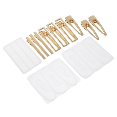 UTHCLO 12Stücke DIY Silikonformen Set für Haarclips Teilig Formen und Haarclip Zubehör Epoxidharz Gussformen für Schmuck und Haarschmuck Einfach zu Verwenden UTHCLO 12Stücke DIY Silikonformen Set für Haarclips Teilig Formen und Haarclip Zubehör Epoxidharz Gussformen für Schmuck und Haarschmuck Einfach zu Verwenden von UTHCLO