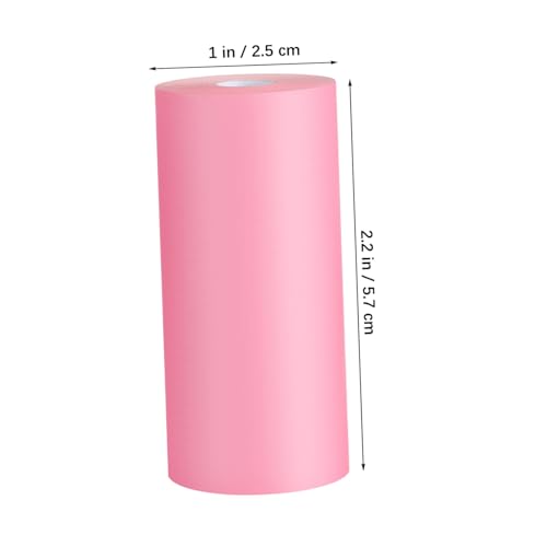 UTHCLO 13 Rollen Thermopapier Bunt Selbstklebend für Pocket Printer Kompatibel mit Mini Thermodruckern Klare Scharfe Sofortdrucke Einfache Installation Vielseitig Einsetzbar von UTHCLO