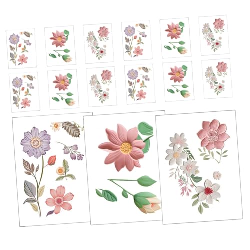 UTHCLO 15 Stück Blumen Schalter Aufkleber Selbstklebende Abnehmbare Wandsticker für Wohnzimmer Flur und Klassenzimmer Stilvolle Dekorationen Sanften Farben UTHCLO 15 Stück Blumen Schalter Aufkleber Selbstklebende Abnehmbare Wandsticker für Wohnzimmer Flur und Klassenzimmer Stilvolle Dekorationen Sanften Farben von UTHCLO