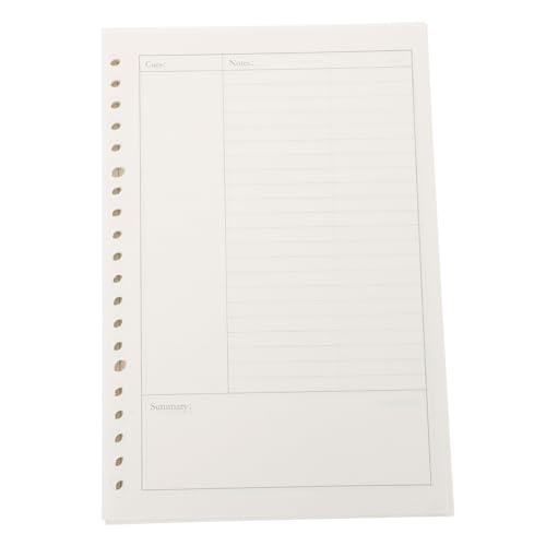 UTHCLO 150 Stück Nachfüllpapier Lose Einlagen mit Lochung für Spiral Notizbuch Robustes Schreibpapier Kompatibel mit Ringbuch für Schule Büro und Organisation UTHCLO 150 Stück Nachfüllpapier Lose Einlagen mit Lochung für Spiral Notizbuch Robustes Schreibpapier Kompatibel mit Ringbuch für Schule Büro und Organisation von UTHCLO