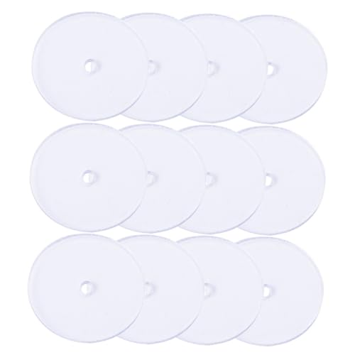 UTHCLO 150 Stück Ohrstecker Rückseiten Schutzpads Schmerzfreie Transparente Ohrring Stopper für DIY Schmuckherstellung Passend für Studs Creolen und Piercings Sicherer Halt Angenehm zu von UTHCLO
