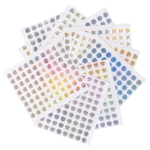 UTHCLO 1600 Stück Teiliges Qc Passed Aufkleber Selbstklebend PVC Qualitätstest Etiketten für Lagerkontrolle und Inventarprüfung Praktische Langlebige Prüfplaketten UTHCLO 1600 Stück Teiliges Qc Passed Aufkleber Selbstklebend PVC Qualitätstest Etiketten für Lagerkontrolle und Inventarprüfung Praktische Langlebige Prüfplaketten von UTHCLO