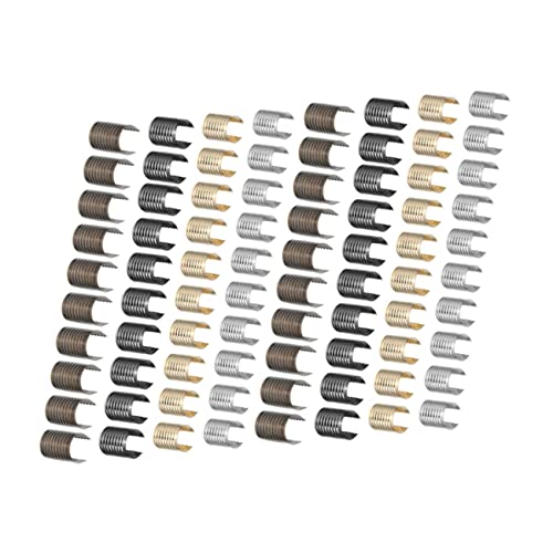 UTHCLO 160Stücke Eisenlederschnurclips Breit Farben Gunmetal Antikbronze Robuste Kabelklammern für Schmuckherstellung und DIY Projekte UTHCLO 160Stücke Eisenlederschnurclips Breit Farben Gunmetal Antikbronze Robuste Kabelklammern für Schmuckherstellung und DIY Projekte von UTHCLO