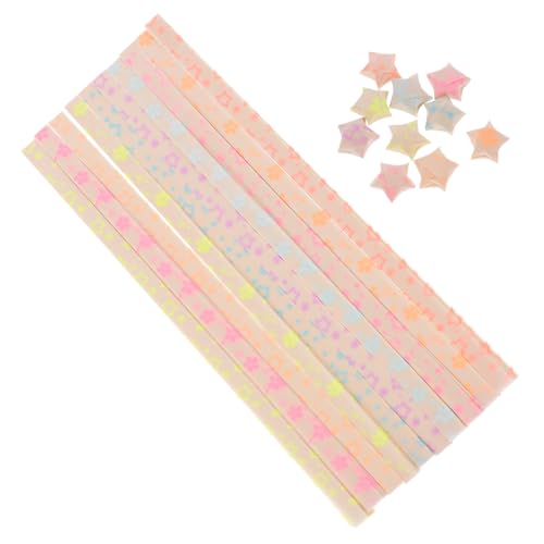 UTHCLO 180 Stück Leuchtende Origami Stern Papierstreifen Faltpapier Bastelpapier für DIY Dekoration Handarbeit für Scrapbooking und Bastelprojekte UTHCLO 180 Stück Leuchtende Origami Stern Papierstreifen Faltpapier Bastelpapier für DIY Dekoration Handarbeit für Scrapbooking und Bastelprojekte von UTHCLO