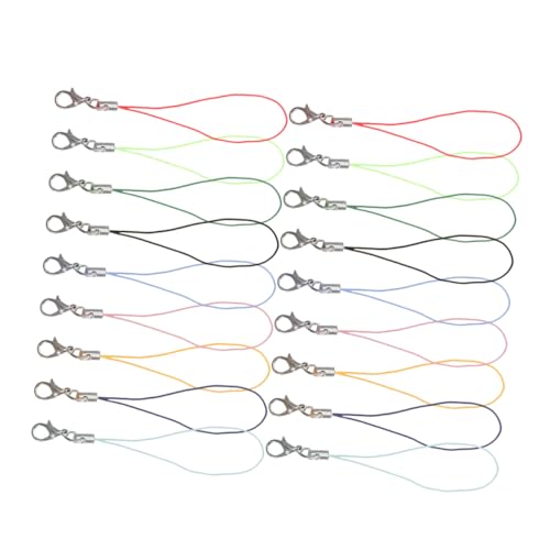 UTHCLO 180 Stück Teiliges Bunte Lobsterverschluss Handyketten Straps Robuste DIY Handycharms Anhänger Schlüsselanhänger Zubehör für Mobiltelefone Kreative Schmuckbänder UTHCLO 180 Stück Teiliges Bunte Lobsterverschluss Handyketten Straps Robuste DIY Handycharms Anhänger Schlüsselanhänger Zubehör für Mobiltelefone Kreative Schmuckbänder von UTHCLO