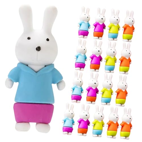 UTHCLO 18Stücke Teiliges Bunny Radiergummi für Lustige Tier Radiergummis Zufälligen Farben für Schule Partys und Mitgebsel für Kindergeburtstage UTHCLO 18Stücke Teiliges Bunny Radiergummi für Lustige Tier Radiergummis Zufälligen Farben für Schule Partys und Mitgebsel für Kindergeburtstage von UTHCLO