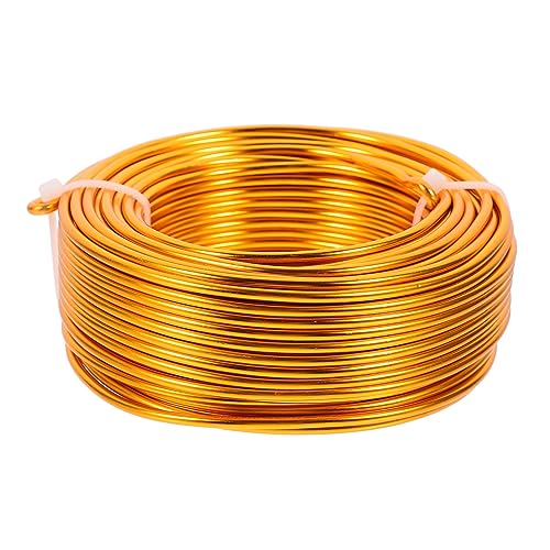 UTHCLO 1Rolle Aluminiumdraht Biegsamer Basteldraht für Schmuckherstellung Kranz und Perlen für Handwerksprojekte und Modellierung Farbenfroh UTHCLO 1Rolle Aluminiumdraht Biegsamer Basteldraht für Schmuckherstellung Kranz und Perlen für Handwerksprojekte und Modellierung Farbenfroh von UTHCLO