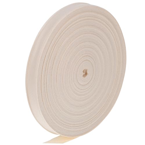 UTHCLO 1Rolle Baumwollband Weiches und Bequemes Stoffband für Bastelarbeiten und Bekleidung Einfarbiges Gurtband Baumwolle Vielseitig und Langlebig UTHCLO 1Rolle Baumwollband Weiches und Bequemes Stoffband für Bastelarbeiten und Bekleidung Einfarbiges Gurtband Baumwolle Vielseitig und Langlebig von UTHCLO