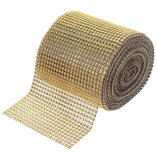UTHCLO 1Rolle Glitzerndes Strassband Nähband für DIY Bastelprojekte zur Dekoration von Hochzeiten Blumensträußen Kostümen und Mehr Kunsthandwerksbedarf für Ideen von UTHCLO