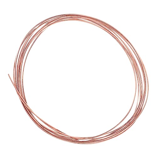 UTHCLO 1Rolle Leitender Kupferdraht Nackter Kupferdraht für DIY Schmuck und Bastelarbeiten Rostfrei und Langlebig für Kreative Projekte von UTHCLO