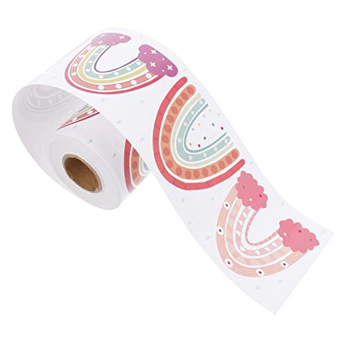 UTHCLO 1Rolle Rainbow Border Trim Aufkleber für Klassenzimmerdekor Grenzdekor mit Buntem Muster für Partys Schulanfang und Kinderzimmer Bulletin Boards UTHCLO 1Rolle Rainbow Border Trim Aufkleber für Klassenzimmerdekor Grenzdekor mit Buntem Muster für Partys Schulanfang und Kinderzimmer Bulletin Boards von UTHCLO