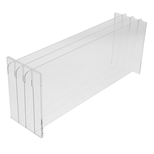 UTHCLO 1Satz Acryl Seifenform mit Anpassbarem Innenteiler für DIY Seifenherstellung Bruchsicheres für Kreative Seifenprojekte für Anfänger und Profis von UTHCLO