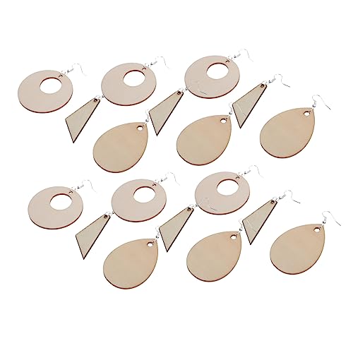UTHCLO 1Satz DIY Holz Ohrringe Teiliges Leeres Schmuckmaterial für Bastelprojekte Einfach zu Gestalten Lackieren für Perfektes UTHCLO 1Satz DIY Holz Ohrringe Teiliges Leeres Schmuckmaterial für Bastelprojekte Einfach zu Gestalten Lackieren für Perfektes von UTHCLO