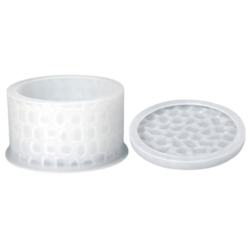 UTHCLO 1Satz DIY Silikonform Runde Aufbewahrungsglas Gießform für Epoxidharz Flexible Silikonform für Schmuckboxen Einfach zu Bedienen und Leicht zu Reinigen für Kunsthandwerk UTHCLO 1Satz DIY Silikonform Runde Aufbewahrungsglas Gießform für Epoxidharz Flexible Silikonform für Schmuckboxen Einfach zu Bedienen und Leicht zu Reinigen für Kunsthandwerk von UTHCLO
