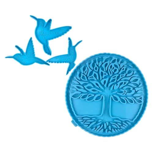UTHCLO 1Satz Silikonform für DIY Hummingbird Wanddekoration Multifunktionale Epoxidharz Gießform Langlebig und Waschbar für Bastelprojekte und Handwerkskunst von UTHCLO
