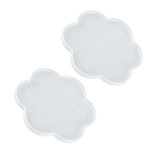 UTHCLO 1Stück Silikon Untersetzungsform für DIY Gießform für Becheruntersetzer und Plattenmatten Einfach zu Reinigen Langlebig und für Handkraftgeschenke von UTHCLO