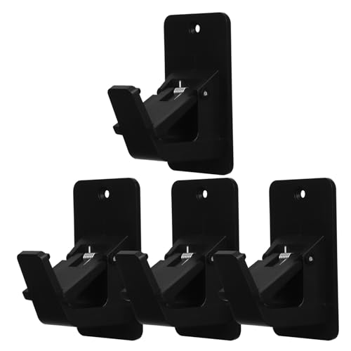 UTHCLO 2 Paare Schwerlast Duschvorhangstangenhalter ohne Bohren Abs Gardinenstangenhalterungen Wandmontierbar Robuste Vorhanghalter für Schlafzimmer und Badezimmer UTHCLO 2 Paare Schwerlast Duschvorhangstangenhalter ohne Bohren Abs Gardinenstangenhalterungen Wandmontierbar Robuste Vorhanghalter für Schlafzimmer und Badezimmer von UTHCLO
