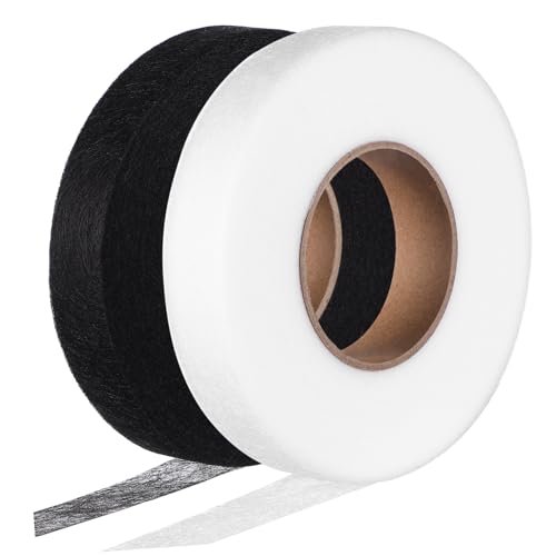 UTHCLO 2 Rollen Doppelseitiges Saumband zum Aufbügeln Breites No Sew Tape für Kleidung Vorhänge und Mehr Schnelle und Einfache Lösung zum Verstärken von Kanten UTHCLO 2 Rollen Doppelseitiges Saumband zum Aufbügeln Breites No Sew Tape für Kleidung Vorhänge und Mehr Schnelle und Einfache Lösung zum Verstärken von Kanten von UTHCLO