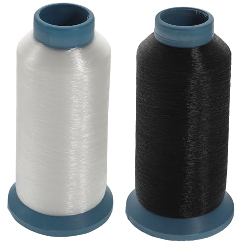 UTHCLO 2 Rollen Nylon Nähfaden Stark für Nähmaschine Anfänger Sewing Kit Vielseitig für Hand Maschinennähen Langlebig und Reißfest UTHCLO 2 Rollen Nylon Nähfaden Stark für Nähmaschine Anfänger Sewing Kit Vielseitig für Hand Maschinennähen Langlebig und Reißfest von UTHCLO