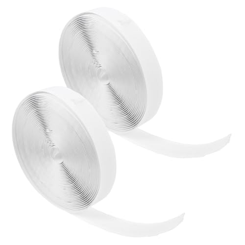 UTHCLO 2 Rollen Selbstklebendes Klettband Nylon Breit Stark Haftendes Flauschband und Hakenband Für Kabelbinder Nähen Wiederverwendbar Vielseitiger Klettband selbstklebend extra stark UTHCLO 2 Rollen Selbstklebendes Klettband Nylon Breit Stark Haftendes Flauschband und Hakenband Für Kabelbinder Nähen Wiederverwendbar Vielseitiger Klettband selbstklebend extra stark von UTHCLO