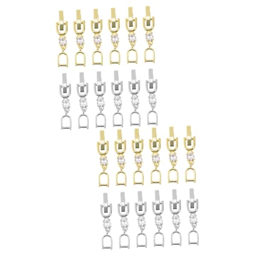 UTHCLO 2 Sätze Kettenverlängerung Halskettenschnallen Armband-faltverschlüsse Verlängerungskette Verlängerung Für Armband Werkzeug Zur Verlängerung Von Armbändern Legierung 12 Stücke * 2 UTHCLO 2 Sätze Kettenverlängerung Halskettenschnallen Armband-faltverschlüsse Verlängerungskette Verlängerung Für Armband Werkzeug Zur Verlängerung Von Armbändern Legierung 12 Stücke * 2 von UTHCLO