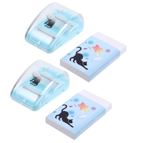 UTHCLO 2 Sätze Mini Eraser Crumb Collector Tischreinigung Tragbar aus Gummi Kunststoff Vielseitig für Büro UTHCLO 2 Sätze Mini Eraser Crumb Collector Tischreinigung Tragbar aus Gummi Kunststoff Vielseitig für Büro von UTHCLO