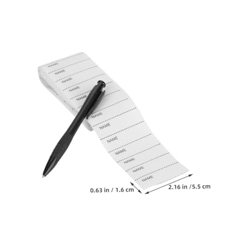 UTHCLO 2 Sätze Wiederverwendbare Stoff-namensetiketten Aufkleber Waschbare Wäscheetiketten für Kleidung Kindergarten Schuluniform Pflegeheim Kleiderlabels ohne Bügeln mit Stift UTHCLO 2 Sätze Wiederverwendbare Stoff-namensetiketten Aufkleber Waschbare Wäscheetiketten für Kleidung Kindergarten Schuluniform Pflegeheim Kleiderlabels ohne Bügeln mit Stift von UTHCLO