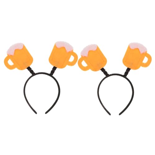 UTHCLO 2 Stk. Teiliges Stirnband Leichtes Party Haarreif mit Kreativem Bierkrug Design Bequemes Kopf Bopper Zubehör für Karneval Halloween Geburtstag Weihnachts und Neujahrsfeiern UTHCLO 2 Stk. Teiliges Stirnband Leichtes Party Haarreif mit Kreativem Bierkrug Design Bequemes Kopf Bopper Zubehör für Karneval Halloween Geburtstag Weihnachts und Neujahrsfeiern von UTHCLO