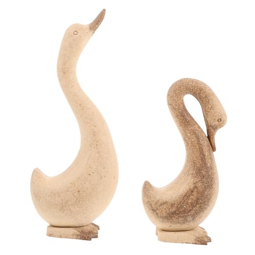 UTHCLO 2 Stück DIY Holzdeko Gänse Figur aus Unbehandeltem Holz Glatte Oberfläche Sicher für Bemalen Tischdekoration für Zuhause und Party UTHCLO 2 Stück DIY Holzdeko Gänse Figur aus Unbehandeltem Holz Glatte Oberfläche Sicher für Bemalen Tischdekoration für Zuhause und Party von UTHCLO