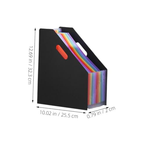 UTHCLO 2 Stück Erweiterbarer Robuster Kunststoff Fächermappe Teiliges Farbige Stehordner mit Accordion Design Vielseitiger Desktop Organizer für Büro Schule und Zuhause UTHCLO 2 Stück Erweiterbarer Robuster Kunststoff Fächermappe Teiliges Farbige Stehordner mit Accordion Design Vielseitiger Desktop Organizer für Büro Schule und Zuhause von UTHCLO