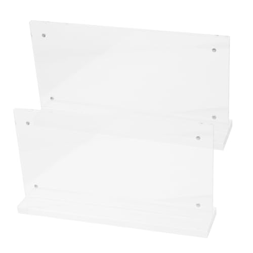 UTHCLO 2 Stück Magnetischer Acryl displayständer Transparent Doppelseitig Stabil Praktischer Tischkartenhalter für Speisekarte Namensschild Etiketten für Hochzeit Büro Zuhause UTHCLO 2 Stück Magnetischer Acryl displayständer Transparent Doppelseitig Stabil Praktischer Tischkartenhalter für Speisekarte Namensschild Etiketten für Hochzeit Büro Zuhause von UTHCLO