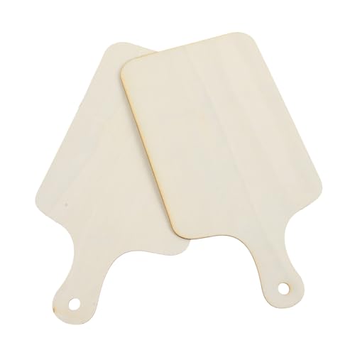 UTHCLO 2 Stück Mini Schneidebrett aus Holz mit Griff Teiliges Glatte Oberfläche Handgefertigtes Küchenbrett für Brot Kuchen DIY Servierplatte und Dekoration Naturfarben UTHCLO 2 Stück Mini Schneidebrett aus Holz mit Griff Teiliges Glatte Oberfläche Handgefertigtes Küchenbrett für Brot Kuchen DIY Servierplatte und Dekoration Naturfarben von UTHCLO