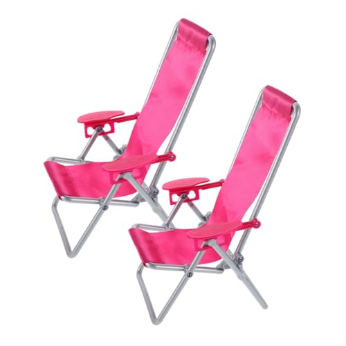 UTHCLO 2 Stück Miniatur Strandstuhl Faltbar Teiliges Rosa Beach Chair Dekoration Puppenhaus Möbel DIY Kuchen Topper Realistische Mini Lounge für Zimmer Schlafzimmer Party Zubehör UTHCLO 2 Stück Miniatur Strandstuhl Faltbar Teiliges Rosa Beach Chair Dekoration Puppenhaus Möbel DIY Kuchen Topper Realistische Mini Lounge für Zimmer Schlafzimmer Party Zubehör von UTHCLO