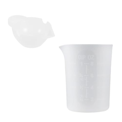 UTHCLO 2 Stück Silikon Messbecher Teilig mit Transparente Küchen Messbecher für Backen DIY Epoxidharz Gießpulver Präzise Messwerkzeuge für Haushalt und Handwerk UTHCLO 2 Stück Silikon Messbecher Teilig mit Transparente Küchen Messbecher für Backen DIY Epoxidharz Gießpulver Präzise Messwerkzeuge für Haushalt und Handwerk von UTHCLO