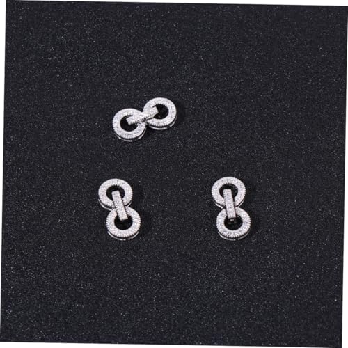 UTHCLO 2 Stück Sterling Silber Schmuckverschluss Feine Verarbeitung DIY Armband Kettenverschluss für Halsketten und Bastelprojekte Geeignet für Schmuckherstellung und Reparatur UTHCLO 2 Stück Sterling Silber Schmuckverschluss Feine Verarbeitung DIY Armband Kettenverschluss für Halsketten und Bastelprojekte Geeignet für Schmuckherstellung und Reparatur von UTHCLO