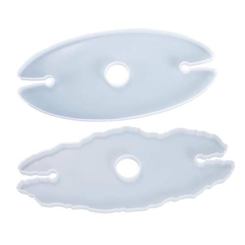 UTHCLO 2 Stück Teiliges DIY Silikonform für Wein glashalter und Untersetzer Flexible Gießformen aus Langlebigem Lebensmittelechtem Silikon Wiederverwendbar für Kreative UTHCLO 2 Stück Teiliges DIY Silikonform für Wein glashalter und Untersetzer Flexible Gießformen aus Langlebigem Lebensmittelechtem Silikon Wiederverwendbar für Kreative von UTHCLO