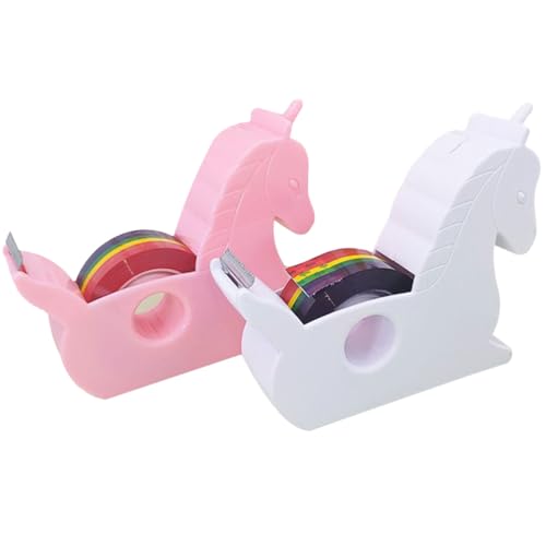 UTHCLO 2 Stück Teiliges Niedliches Klebeband abroller Tragbarer Tape Dispenser mit Stabilem Schneidewerkzeug Kawaii Design für Schule Büro und Geschenk Handlicher Tape Zufällige Farbe UTHCLO 2 Stück Teiliges Niedliches Klebeband abroller Tragbarer Tape Dispenser mit Stabilem Schneidewerkzeug Kawaii Design für Schule Büro und Geschenk Handlicher Tape Zufällige Farbe von UTHCLO