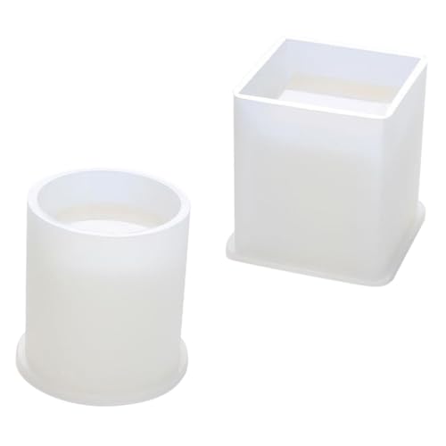 UTHCLO 2 Stück Teiliges Silikon Gießform für Stifthalter Flexible Transparente DIY Handicraft Formen Präzise Verarbeitung Einfach zu Reinigen für Kreative Stifthalter und Dekorationen UTHCLO 2 Stück Teiliges Silikon Gießform für Stifthalter Flexible Transparente DIY Handicraft Formen Präzise Verarbeitung Einfach zu Reinigen für Kreative Stifthalter und Dekorationen von UTHCLO