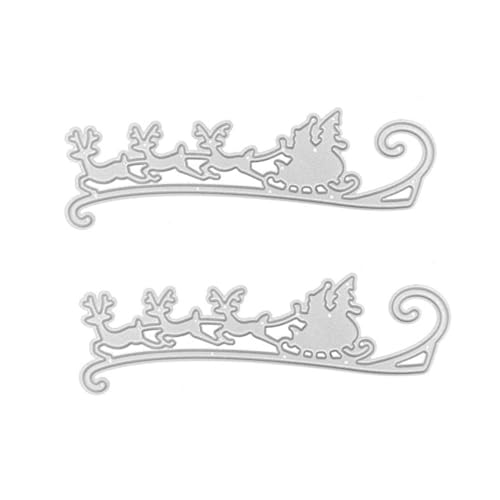 UTHCLO 2 Stück Teiliges Weihnachts Stanzform aus Langlebigem Karbonstahl Präzise Metall Schablonen für DIY Scrapbooking Kartengestaltung und Festliche Handarbeiten für Kreative UTHCLO 2 Stück Teiliges Weihnachts Stanzform aus Langlebigem Karbonstahl Präzise Metall Schablonen für DIY Scrapbooking Kartengestaltung und Festliche Handarbeiten für Kreative von UTHCLO