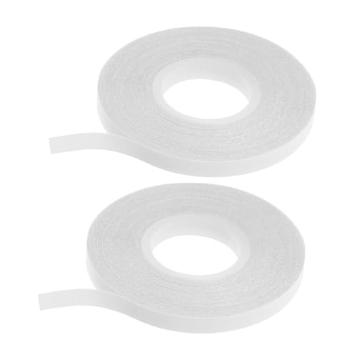 UTHCLO 2 Stück Wasserlösliches doppelseitiges Klebeband Doppelklebeband zum Basteln reflektierendes Band Schlagband für Golfschläger Millimeterpapierband Quilten pva Weiß UTHCLO 2 Stück Wasserlösliches doppelseitiges Klebeband Doppelklebeband zum Basteln reflektierendes Band Schlagband für Golfschläger Millimeterpapierband Quilten pva Weiß von UTHCLO