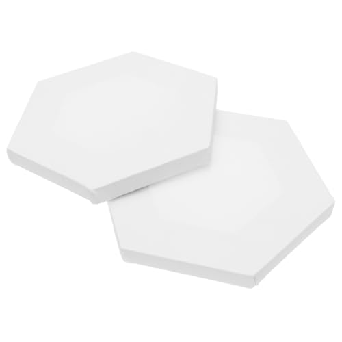 UTHCLO 2 Stücke Teiliges Unregelmäßiges Malbrett Sechseckig Weiß Originelles Acryl Ölgemälde Panel für Studenten Stabile Leinwandrahmen Vielseitig für Ölfarben und Acrylfarben UTHCLO 2 Stücke Teiliges Unregelmäßiges Malbrett Sechseckig Weiß Originelles Acryl Ölgemälde Panel für Studenten Stabile Leinwandrahmen Vielseitig für Ölfarben und Acrylfarben von UTHCLO