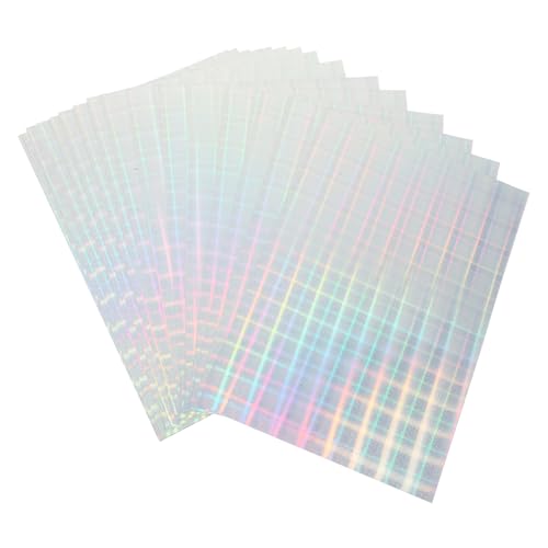 UTHCLO 20 Blatt Druckbare Selbstklebende Etiketten Aufkleber Groß Blanko Für Tintenstrahl und Laserdrucker Zum Beschriften Organisieren Markieren von UTHCLO