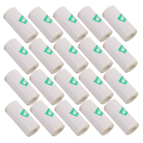 UTHCLO 20 Rollen Selbstklebendes Thermopapier Langlebig Faderesistent Thermoetiketten für Mini Drucker Geeignet für Versand Lager Inventar und Einzelhandel UTHCLO 20 Rollen Selbstklebendes Thermopapier Langlebig Faderesistent Thermoetiketten für Mini Drucker Geeignet für Versand Lager Inventar und Einzelhandel von UTHCLO