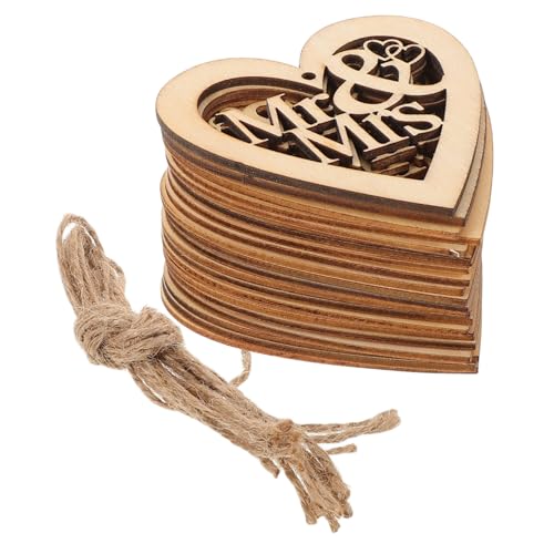 UTHCLO 20 Stück Hochzeitsdekoration aus Holz Holzherz Anhänger Hochzeitsdekoration Holz Holzornamente Hochzeit Valentinstag Herzdekorationen Hochzeitsdekorationen Holzherzen hölzern Beige UTHCLO 20 Stück Hochzeitsdekoration aus Holz Holzherz Anhänger Hochzeitsdekoration Holz Holzornamente Hochzeit Valentinstag Herzdekorationen Hochzeitsdekorationen Holzherzen hölzern Beige von UTHCLO