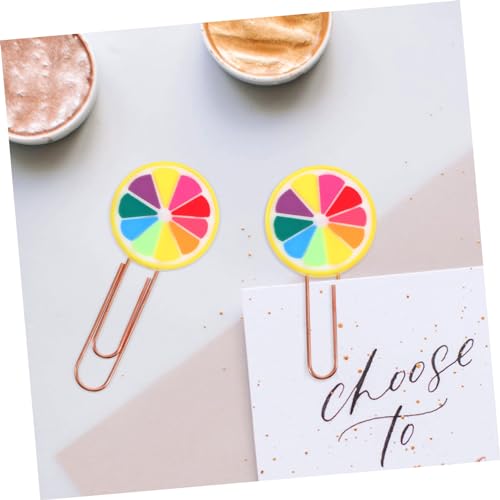 UTHCLO 20 Stück Kleine Bunte Büroklammern Langlebige Niedliche Obst Design Lesezeichen Clips für Schule Büro Vielseitig Einsetzbar Einfache Handhabung Farbenfrohe Papierklammern UTHCLO 20 Stück Kleine Bunte Büroklammern Langlebige Niedliche Obst Design Lesezeichen Clips für Schule Büro Vielseitig Einsetzbar Einfache Handhabung Farbenfrohe Papierklammern von UTHCLO